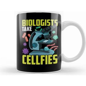 Humuts Cute Biologists Take Cellfies Science Selfies Pun Kupa Bardak