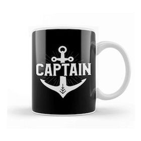 Humuts Cute Captain Anchor I Am The Captain Of This Boat Cruising Kupa Bardak