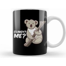 Humuts Cute Clingy Me No Way Koala Funny Animal Pun Kupa Bardak