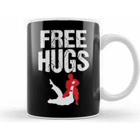 Humuts Cute Free Hugs Jiu Jitsu Bjj Martial Arts Kupa Bardak