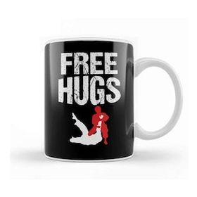 Humuts Cute Free Hugs Jiu Jitsu Bjj Martial Arts Kupa Bardak