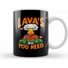 Humuts Cute Funny Lavas All You Need Volcano Pun Kupa