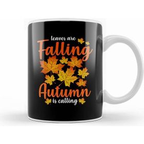 Humuts Cute Funny Leaves Are Falling Autumn is Calling Kupa