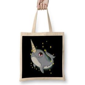 Humuts Cute & Funny Narwhal Unicorn Of The Sea Bez Çanta