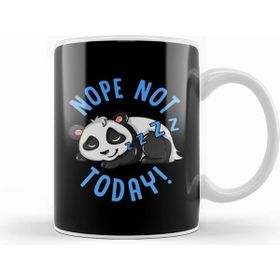 Humuts Cute & Funny Nope Not Today Lazy Napping Panda Kupa