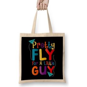 Humuts Cute Funny Pretty Fly For A Little Guy Kids Bez Uzun Saplı Açık Bej Rengi Çanta