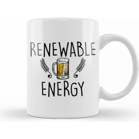 Humuts Cute & Funny Renewable Energy Beer Drinking Pun Kupa