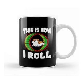 Humuts Cute & Funny This Is How I Roll Bowling Ball Pun Kupa