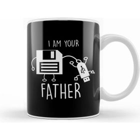 Humuts Cute Funny USB Floppy Disk I Am Your Father Pun Kupa Bardak