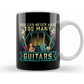 Humuts Cute Funny You Can Never Have Too Many Guitars Kupa Bardak