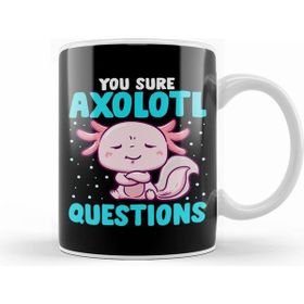 Humuts Cute Funny You Sure Axolotl Questions Fish Pun Kupa Bardak