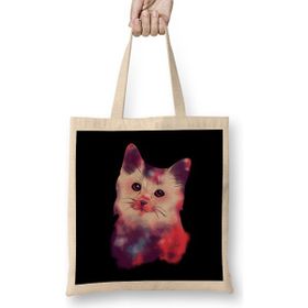 Humuts Cute Galactic Cat Space Exploration Kitten Bez Çanta