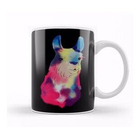 Humuts Cute Galactic Llama Space Exploration Lama Kupa Bardak