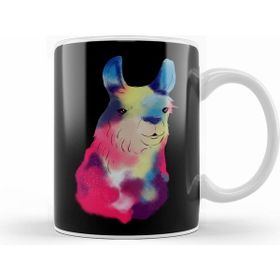 Humuts Cute Galactic Llama Space Exploration Lama Kupa Bardak