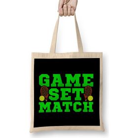 Humuts Cute Game Set Match Tennis Players Bez Çanta