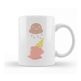 Humuts Cute Ghost Cloud Dropping Ice Cream Kupa Bardak