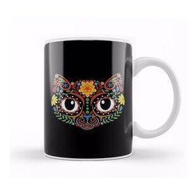 Humuts Cute Ginger Cat Day Of The Dead Cat Kedi Kupa Bardak