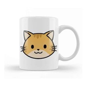 Humuts Cute Ginger Cat Eddie The Ginger Kedi Kupa Bardak