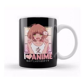 Humuts Cute I Love Anime Girl Japanese Kawaii Obsessed Kupa Bardak