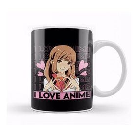 Humuts Cute I Love Anime Girl Japanese Kawaii Obsessed Kupa Bardak