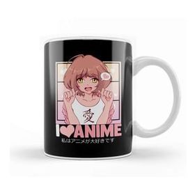 Humuts Cute I Love Anime Girl Japanese Kawaii Obsessed Kupa Bardak