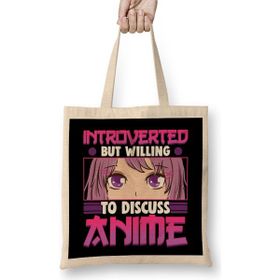 Humuts Cute Introverted But Willing To Discuss Anime Girl Bez Çanta
