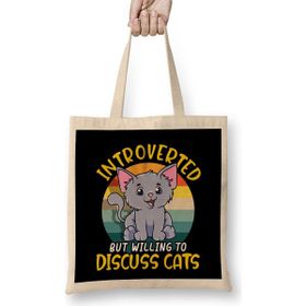 Humuts Cute Introverted But Willing To Discuss Cats Shy Bez Çanta