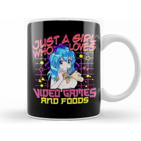 Humuts Cute Just A Girl Who Loves Video Games And Food Kupa