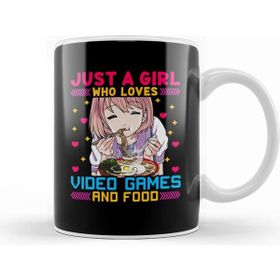 Humuts Cute Just A Girl Who Loves Video Games And Food Kupa