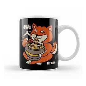 Humuts Cute Kawaii Ramen Shiba Inu Dog Japanese Anime Cartoon Kupa Bardak