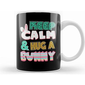 Humuts Cute Keep Calm Hug a Bunny Easter Bunnies Kupa
