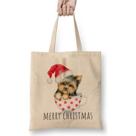 Humuts Cute Merry Christmas Yılbaşı Yeni Yıl Konseptli Bez Çanta