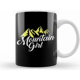 Humuts Cute Mountain Girl Hiking Hiker Adventure Nature Beyaz Kupa