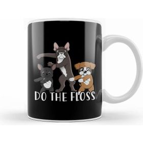 Humuts Cute Pet Dogs Do The Floss Beyaz Kupa