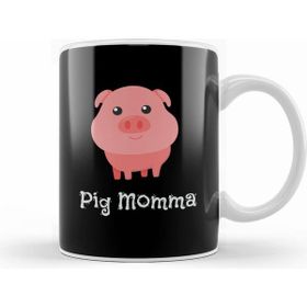 Humuts Cute Pig Momma Girl Pet Piglet Owner Mommy Mama Beyaz Kupa