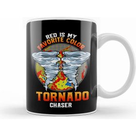Humuts Cute Red Is My Favorite Color Tornado Chaser Beyaz Kupa