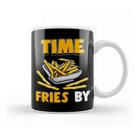 Humuts Cute Time Fries By Funny French Fry Food Pun Kupa Bardak