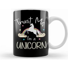 Humuts Cute Trust Me Im A Unicorn Pun Obsessed Kid Kupa Bardak