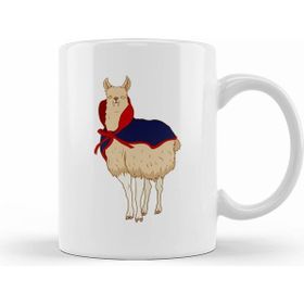 Humuts Cute Vampire Llama Halloween Funny Vampire Llama Kupa Bardak