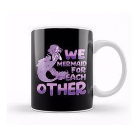 Humuts Cute We Mermaid For Each Other Romantic Pun Kupa Bardak