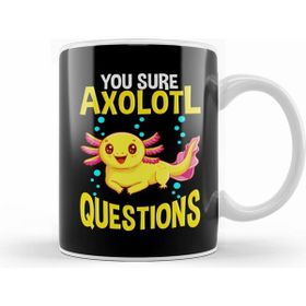 Humuts Cute You Sure Axolotl Questions Walking Fish Pun Kupa Bardak