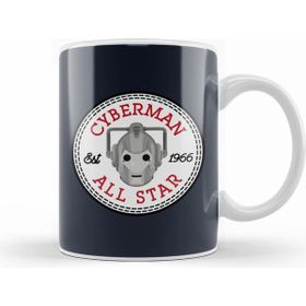 Humuts Cyberman Doctor Who All Star Converse Logo Kupa Bardak