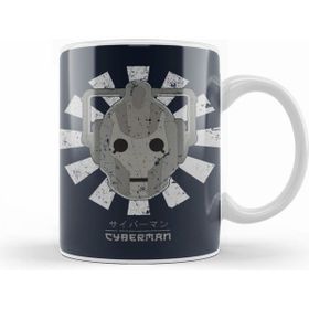 Humuts Cyberman Retro Japanese Dr Who Kupa Bardak