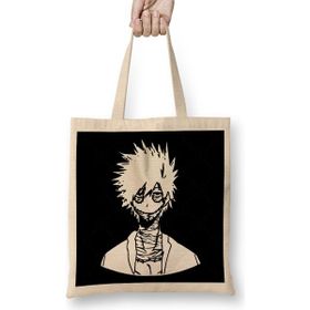 Humuts Dabi My Hero Academia Açık Bej Uzun Saplı Bez Çanta