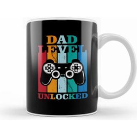 Humuts Dad Level Unlocked Gaming New Dad Baby Announcement Fathers Day Daddy To Be Video Game First 07 Kupa Bardak