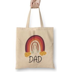 Humuts Dad The Dogfather Funny, Cute Dog Father Dad Owner Pet Doggo Pup Fun Humor Bez Çanta