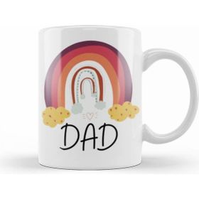 Humuts Dad The Dogfather Funny, Cute Dog Father Dad Owner Pet Doggo Pup Fun Humor Kupa Bardak