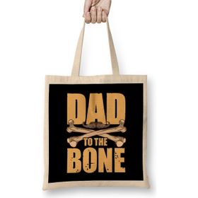 Humuts Dad To The Bone Funny Dad Pun Father S Day Joke Bez Çanta