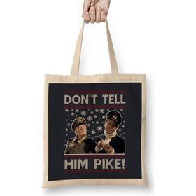 Humuts Dads Army Don't Tell Him Pike Christmas Knit Pattern Bez Çanta