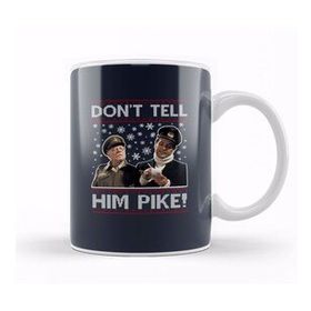Humuts Dads Army Don't Tell Him Pike Christmas Knit Pattern Kupa Bardak
